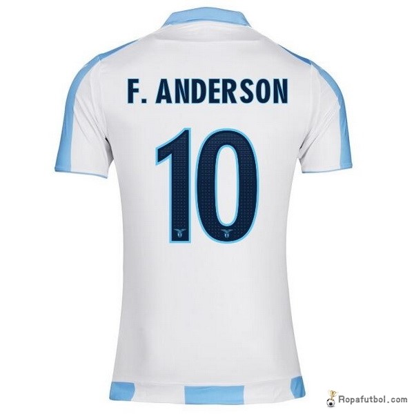 Camiseta Lazio Replica Segunda Ropa F.Anderson 2017/18